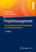 Cover: Projektmanagement - Springer Gabler