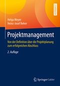 Cover: Projektmanagement - Springer Gabler