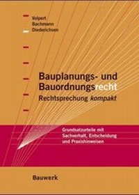 Abbildung von: Bauplanungs- und Bauordnungsrecht - Bauwerk-Verlag
