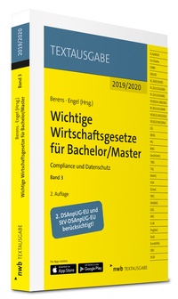 Abbildung von: Wichtige Wirtschaftsgesetze für Bachelor/Master - NWB