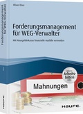 Cover: Forderungsmanagement f&uuml;r WEG-Verwalter - Haufe-Lexware