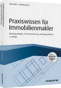 Abbildung von: Praxiswissen für Immobilienmakler - Haufe-Lexware