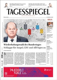 Abbildung von: Tagesspiegel - Verlag Der Tagesspiegel