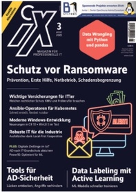 Abbildung von: IX : Magazin für professionelle Informationstechnik - Heise