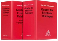 Abbildung von: Gesetze des Freistaats Thüringen: Textsammlung mit Ergänzungsband - C.H.BECK