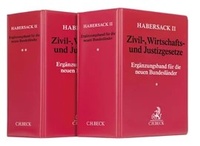 Abbildung von: Zivil-, Wirtschafts- und Justizgesetze für die neuen Bundesländer - Grundwerk ohne Fortsetzungsbezug - C.H.BECK