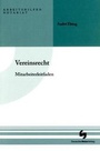Cover: Vereinsrecht - Deutscher Notarverlag