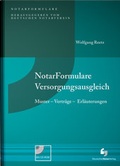 Cover: NotarFormulare Versorgungsausgleich - Deutscher Notarverlag