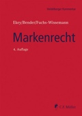 Cover: Markenrecht - C.F. M&uuml;ller
