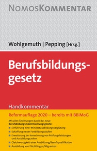 Abbildung von: Berufsbildungsgesetz - Nomos