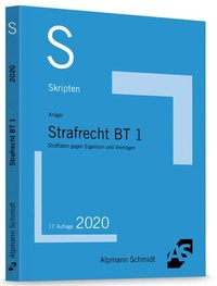 Bild vergrößern Bild: Skript Strafrecht BT 1 - Alpmann Schmidt