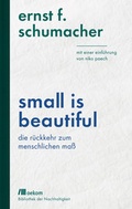 Cover: Small is beautiful - oekom verlag