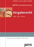 Cover: juris PraxisKommentar Vergaberecht - Juris