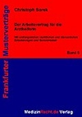 Cover: Der Arbeitsvertrag f&uuml;r die Arzthelferin - MedizinRecht.de