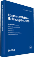 Cover: K&ouml;rperschaftsteuer Handausgabe 2019 - Stollfu&szlig;