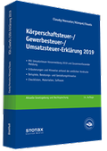 Cover: K&ouml;rperschaftsteuer-, Gewerbesteuer-, Umsatzsteuer-Erkl&auml;rung 2019 - Stollfu&szlig;