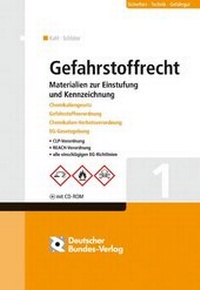 Abbildung von: Gefahrstoffrecht - Deutscher Bundes-Verlag