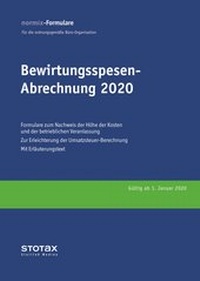 Abbildung von: Bewirtungsspesen - Abrechnungen 2020, Formularblock - Stollfuß