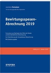 Abbildung von: Bewirtungsspesen - Abrechnungen 2019, Formularblock - Stollfuß