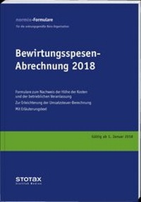 Abbildung von: Bewirtungsspesen - Abrechnungen 2018, Formularblock - Stollfuß