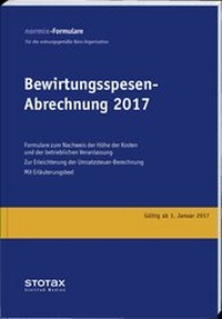 Abbildung von: Bewirtungsspesen - Abrechnungen 2017, Formularblock - Stollfuß