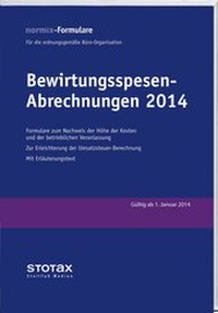 Abbildung von: Bewirtungsspesen - Abrechnungen 2014, Formularblock - Stollfuß