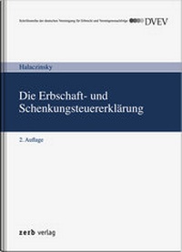 Bild vergrößern Bild: Die Erbschaft- und Schenkungsteuererklärung - Zerb