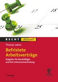 Abbildung von: Befristete Arbeitsverträge - Bund-Verlag