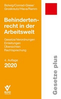 Abbildung von: Behindertenrecht in der Arbeitswelt - Bund-Verlag