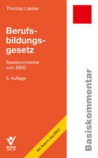 Abbildung von: Berufsbildungsgesetz - Bund-Verlag