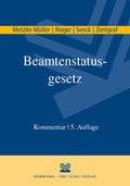 Cover: Beamtenstatusgesetz - KSV Medien