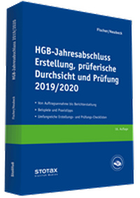 Abbildung von: HGB-Jahresabschluss - Erstellung, prüferische Durchsicht und Prüfung 2019/20 - Stollfuß
