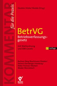 Bild vergrößern Bild: BetrVG - Betriebsverfassungsgesetz - Bund-Verlag