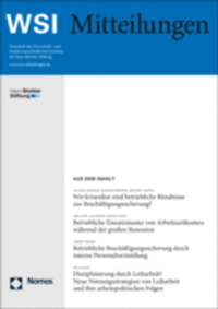 Abbildung von: WSI-Mitteilungen - Nomos