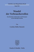 Bild: Wandel der Verbraucherrollen - Duncker & Humblot