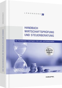 Abbildung von: Handbuch Wirtschaftsprüfung und Steuerberatung 2020 - Haufe-Lexware