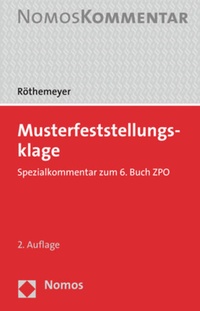 Abbildung von: Musterfeststellungsklage - Nomos
