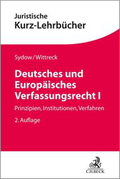 Cover: Deutsches und Europ&auml;isches Verfassungsrecht: VerfR I - C.H.BECK