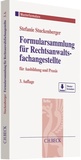 Cover: Formularsammlung für Rechtsanwaltsfachangestellte - C.H.BECK