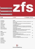 Abbildung von: ZFS - Zeitschrift für Schadensrecht - Deutscher Anwaltverlag