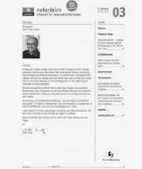 Enlarge image Cover: infobrief notarbüro - Deutscher Notarverlag