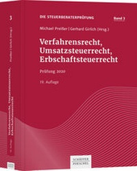 Abbildung von: Verfahrensrecht, Umsatzsteuerrecht, Erbschaftsteuerrecht - Schäffer-Poeschel