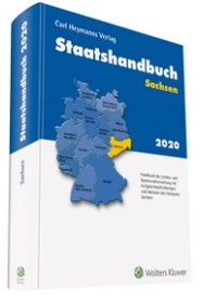 Abbildung von: Staatshandbuch Sachsen 2020 - Carl Heymanns Verlag
