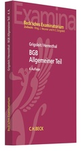 Cover: BGB Allgemeiner Teil - C.H.BECK