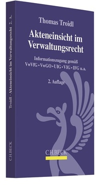 Abbildung von: Akteneinsicht im Verwaltungsrecht - C.H.BECK