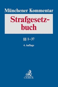 Bild vergrößern Bild: Münchener Kommentar zum Strafgesetzbuch - Band 1 - C.H.BECK
