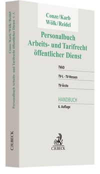 Abbildung von: Personalbuch Arbeits- und Tarifrecht öffentlicher Dienst - C.H.BECK
