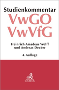 Bild: Verwaltungsgerichtsordnung (VwGO) Verwaltungsverfahrensgesetz (VwVfG) - C.H.BECK