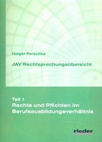 Abbildung von: Rechtsprechungsübersicht JAV - Rieder
