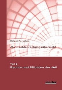 Abbildung von: JAV Rechtsprechungsübersicht - Teil 2 - Rieder